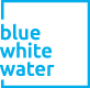 Logo blue white water